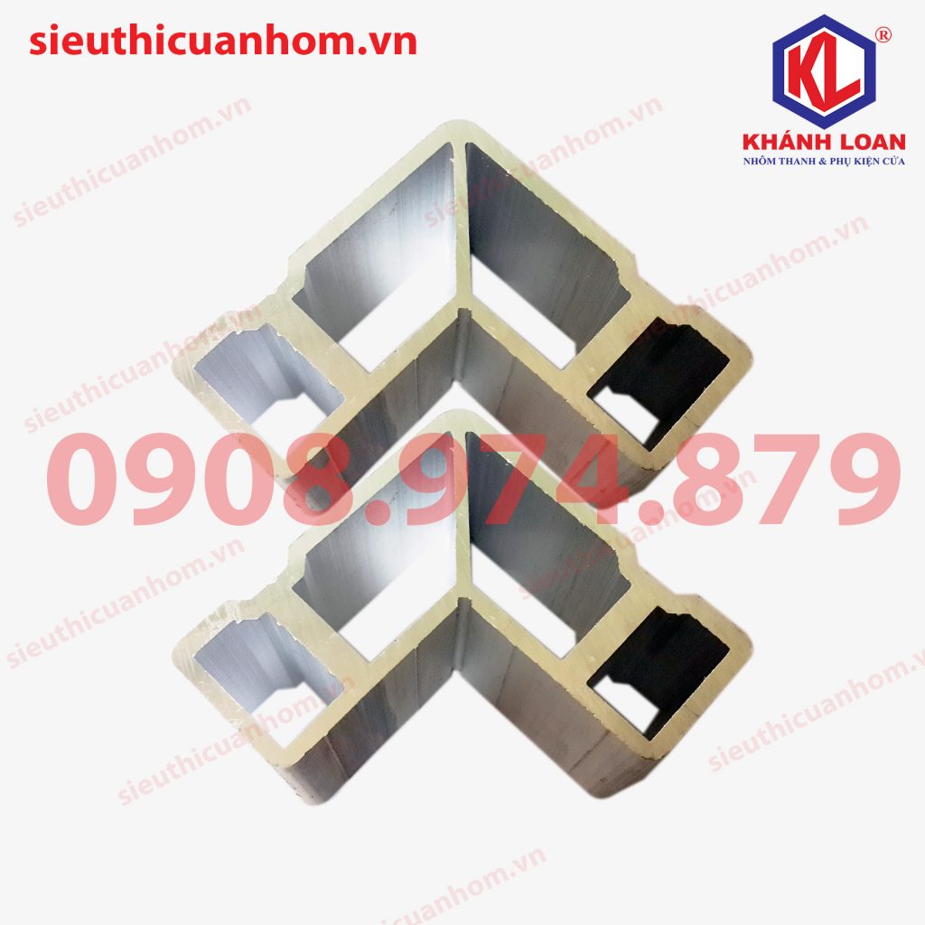 GN1697-8092 - ke ép góc cánh cửa sở mở quay hệ 55, loại 1 pát