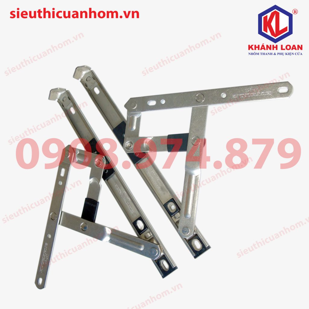 Bản lề chữ A 250 hiệu Huy Hoàng dùng cho nhôm Xingfa hệ 55