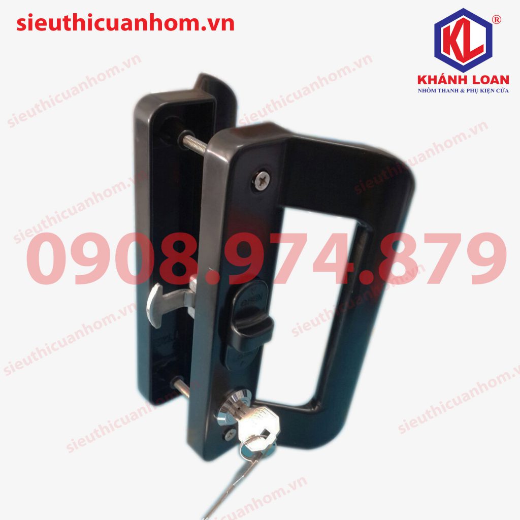 Tay nắm chữ D cửa đi lùa ban công hiệu KinLong chính hãng DLS10HS