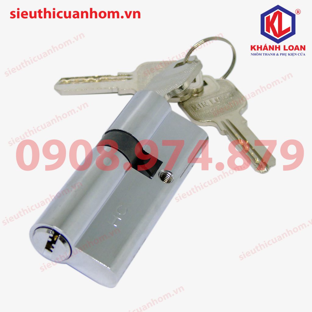 Lõi khóa 2 đầu chìa cửa đi hiệu KinLong chính hãng - KIL3247