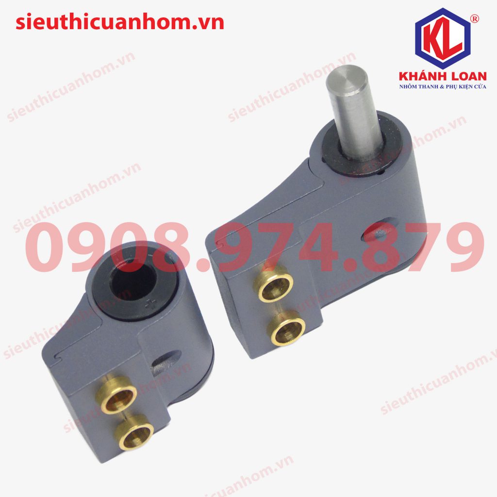 Bản Lề 3D màu xám đậm hiệu Kinlong chính hãng -LHD63