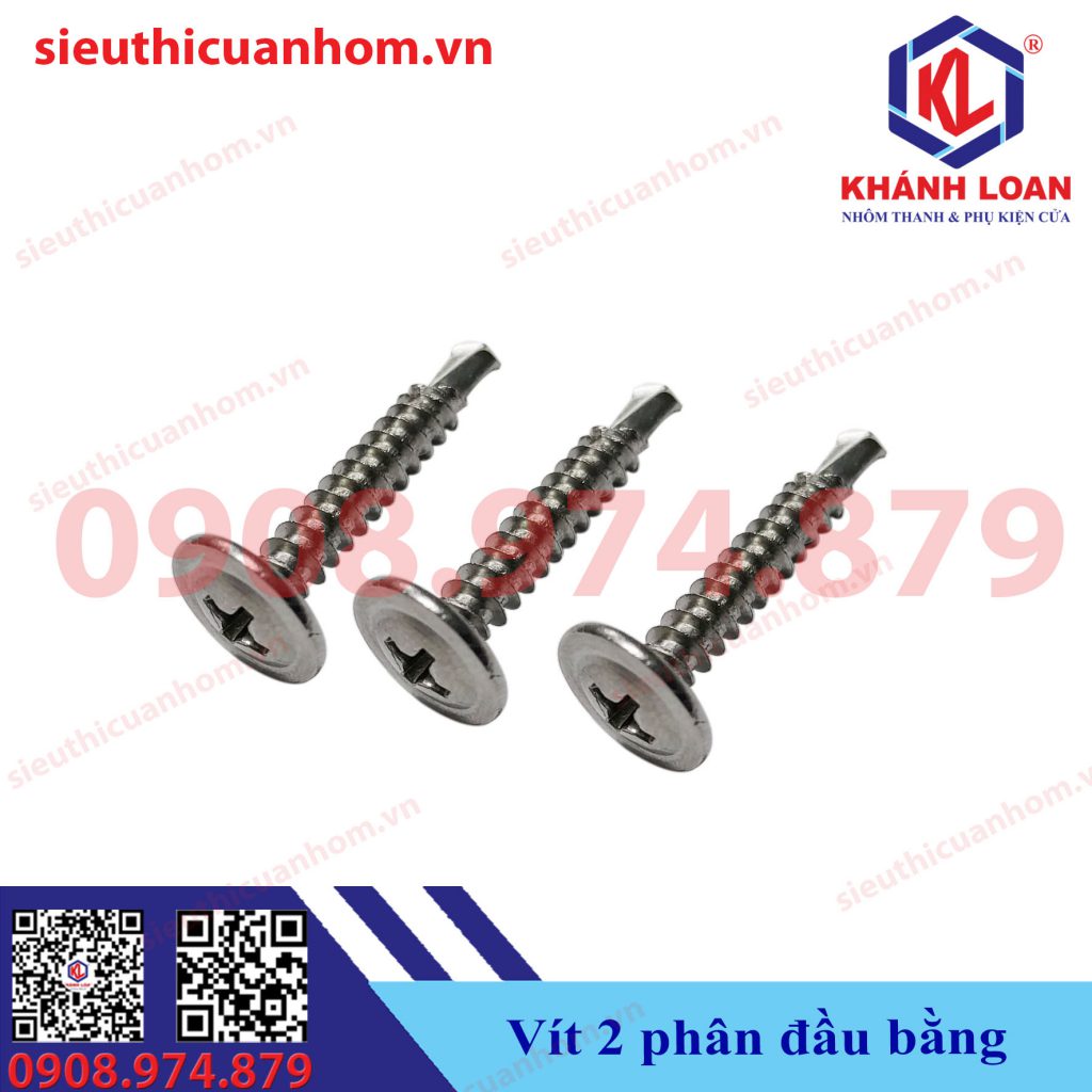 Vít inox tự khoan đầu dù 25mm