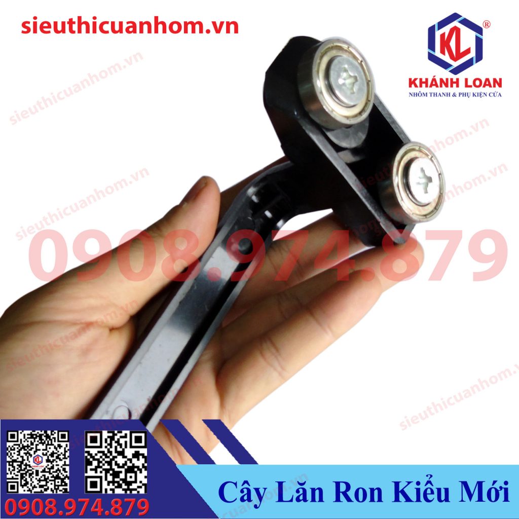 Cây lăn ron kẹp bánh xe trên dưới kiểu mới