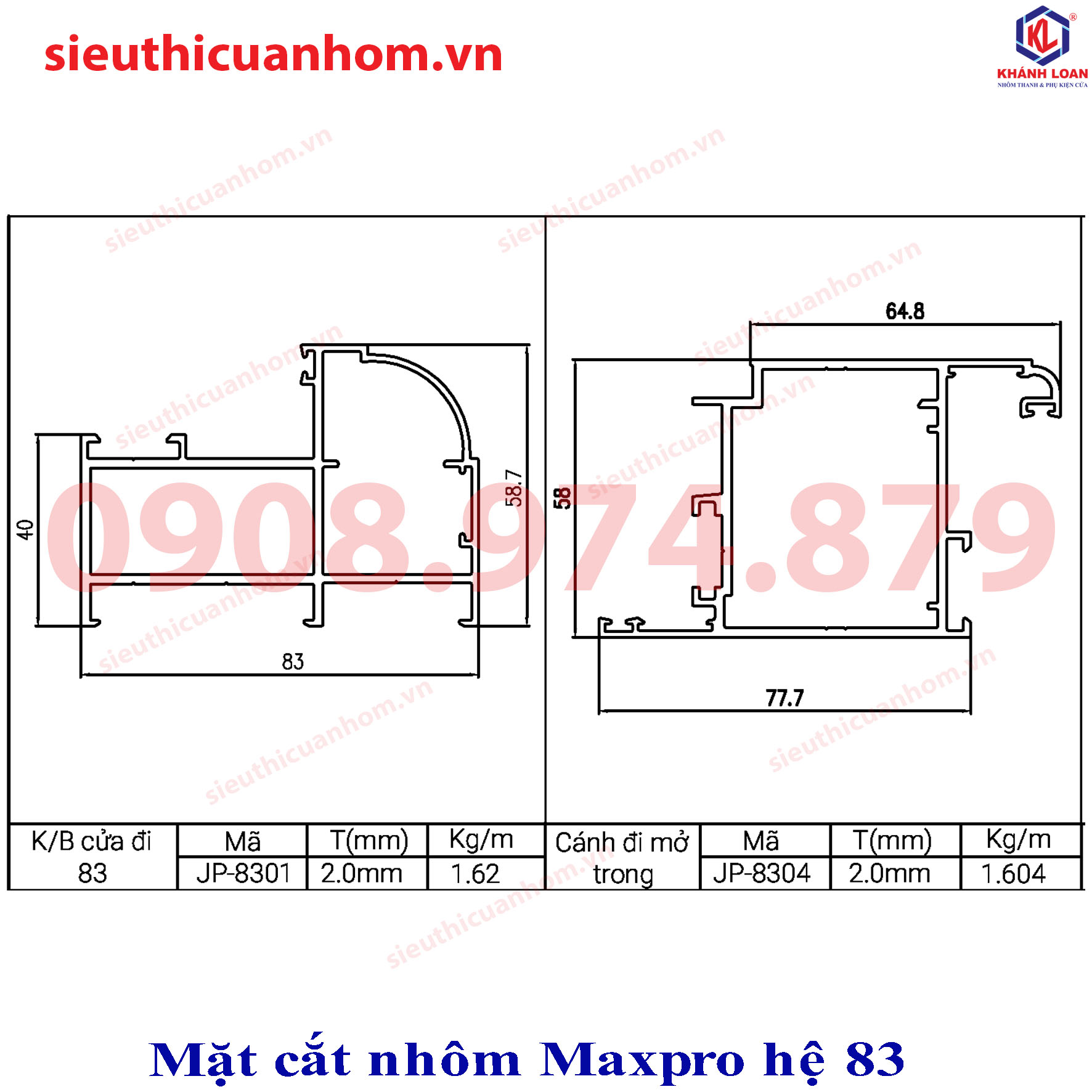 Mat-cat-nhom-Maxpro-he-83-2 - Nhôm thanh Xingfa và phụ kiện cửa ...