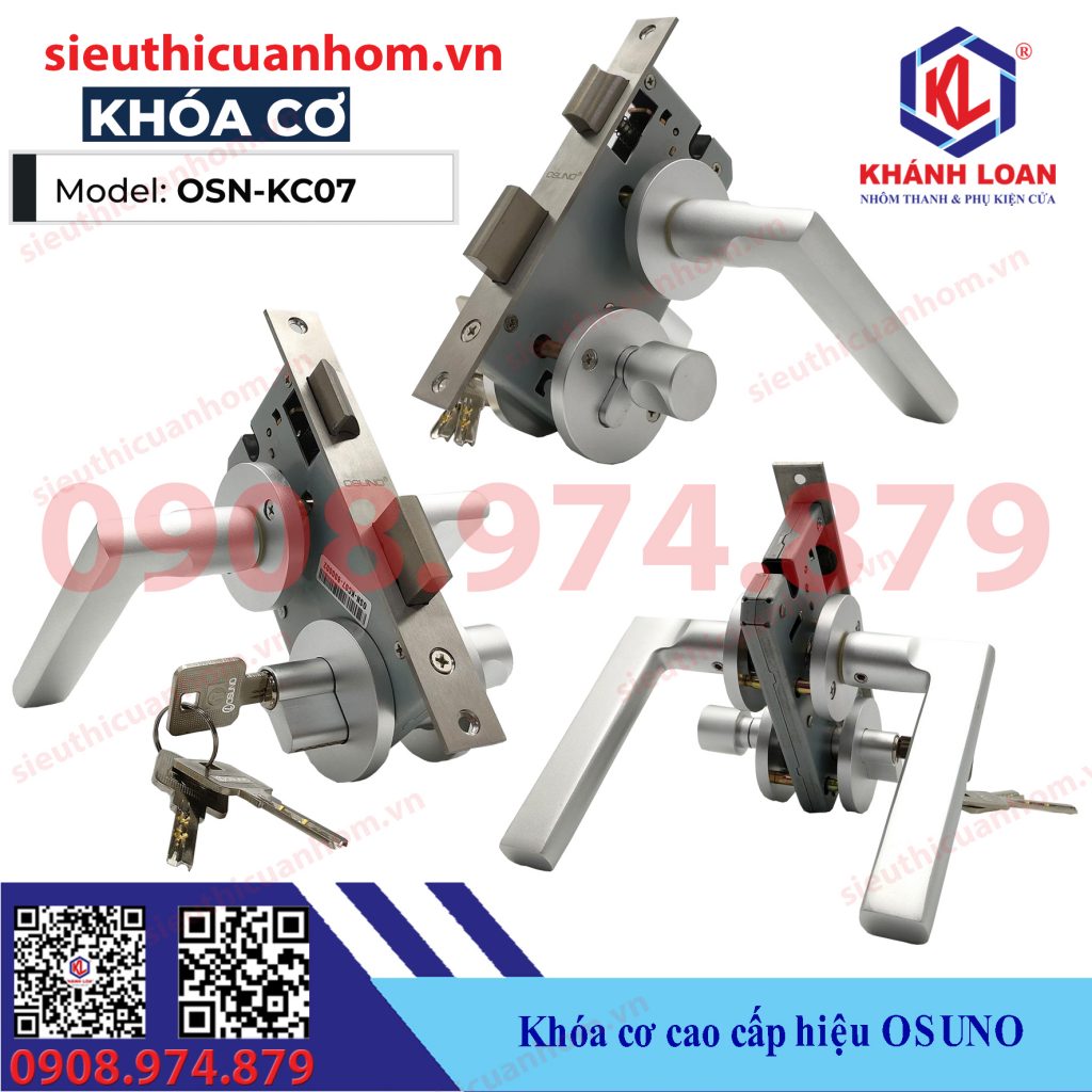 Khóa cơ Inox 304 hiệu Osuno OSN-KC07