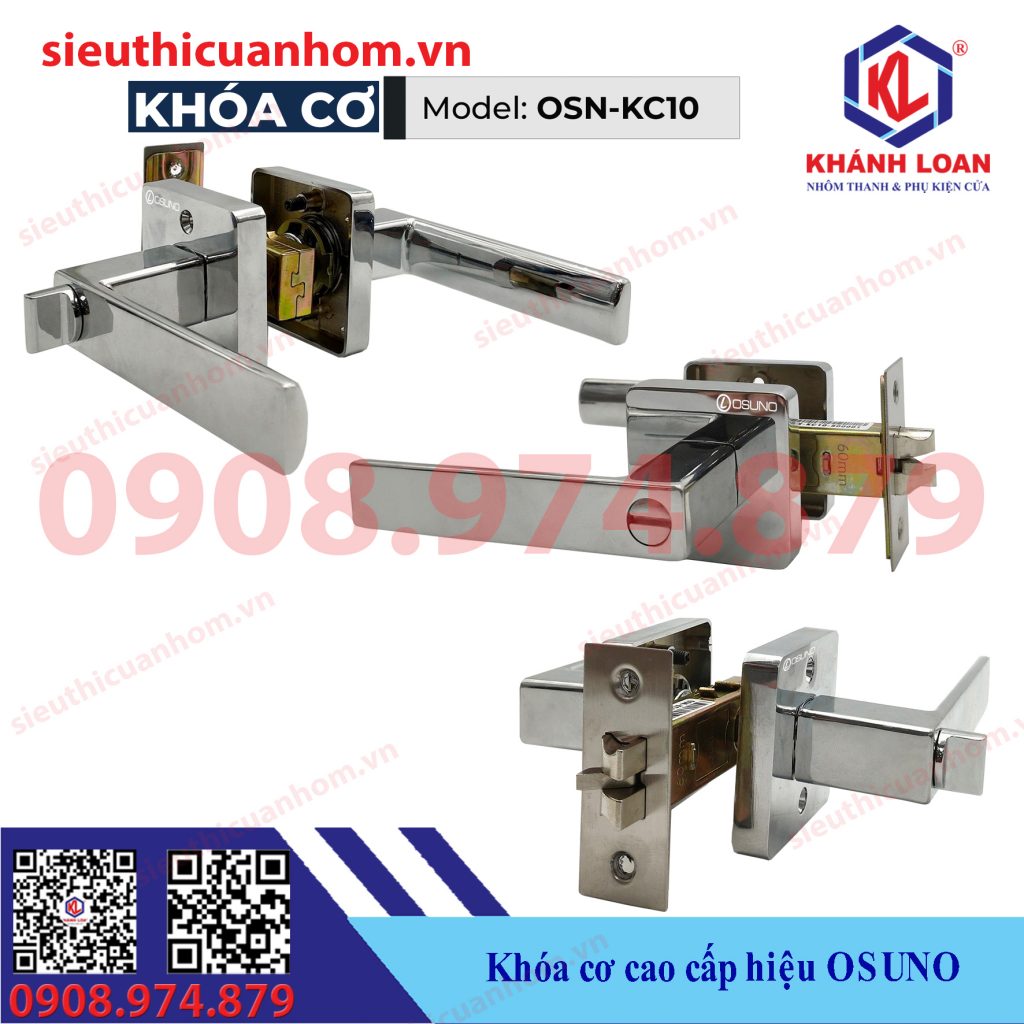 Khóa cơ Inox 304 hiệu Osuno OSN-KC10