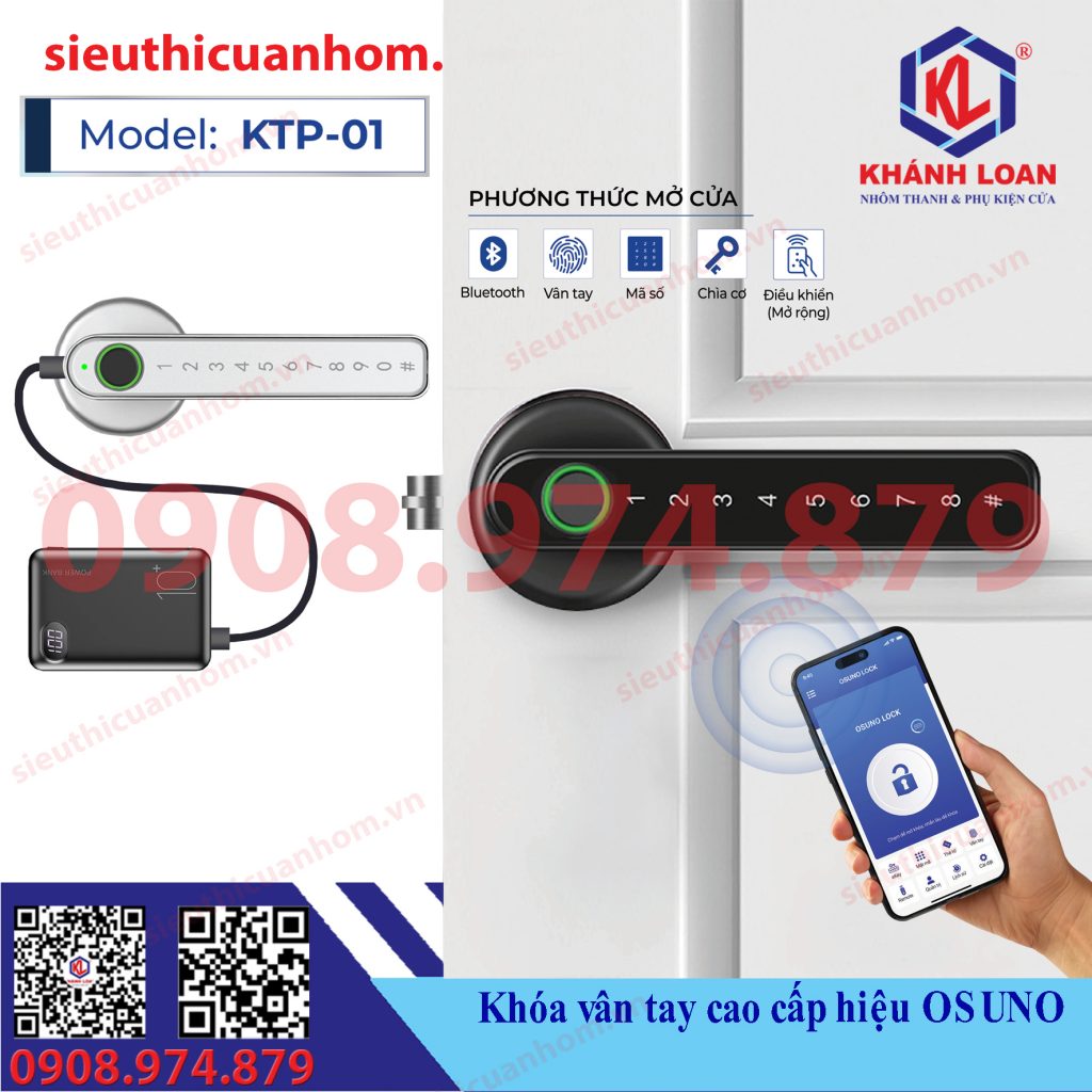 Khóa điện tử thông phòng hiệu Osuno KTP-01