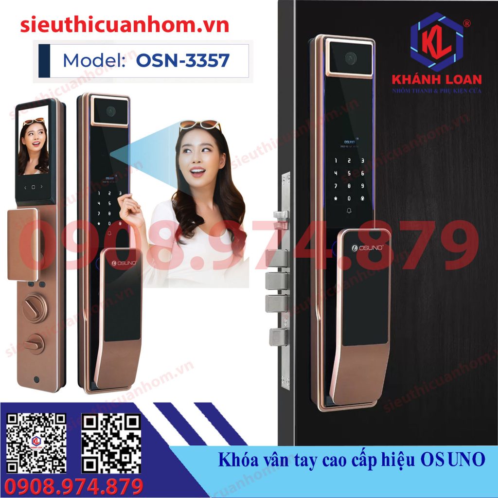 Khóa cửa thông minh hiệu Osuno OSN-3357