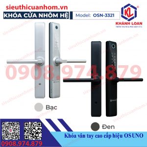 Khóa điện tử chống nước cửa nhôm Xingfa hiệu Osuno OSN-3321