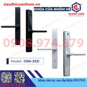 Khóa điện tử chống nước cửa nhôm Xingfa hiệu Osuno OSN-3321