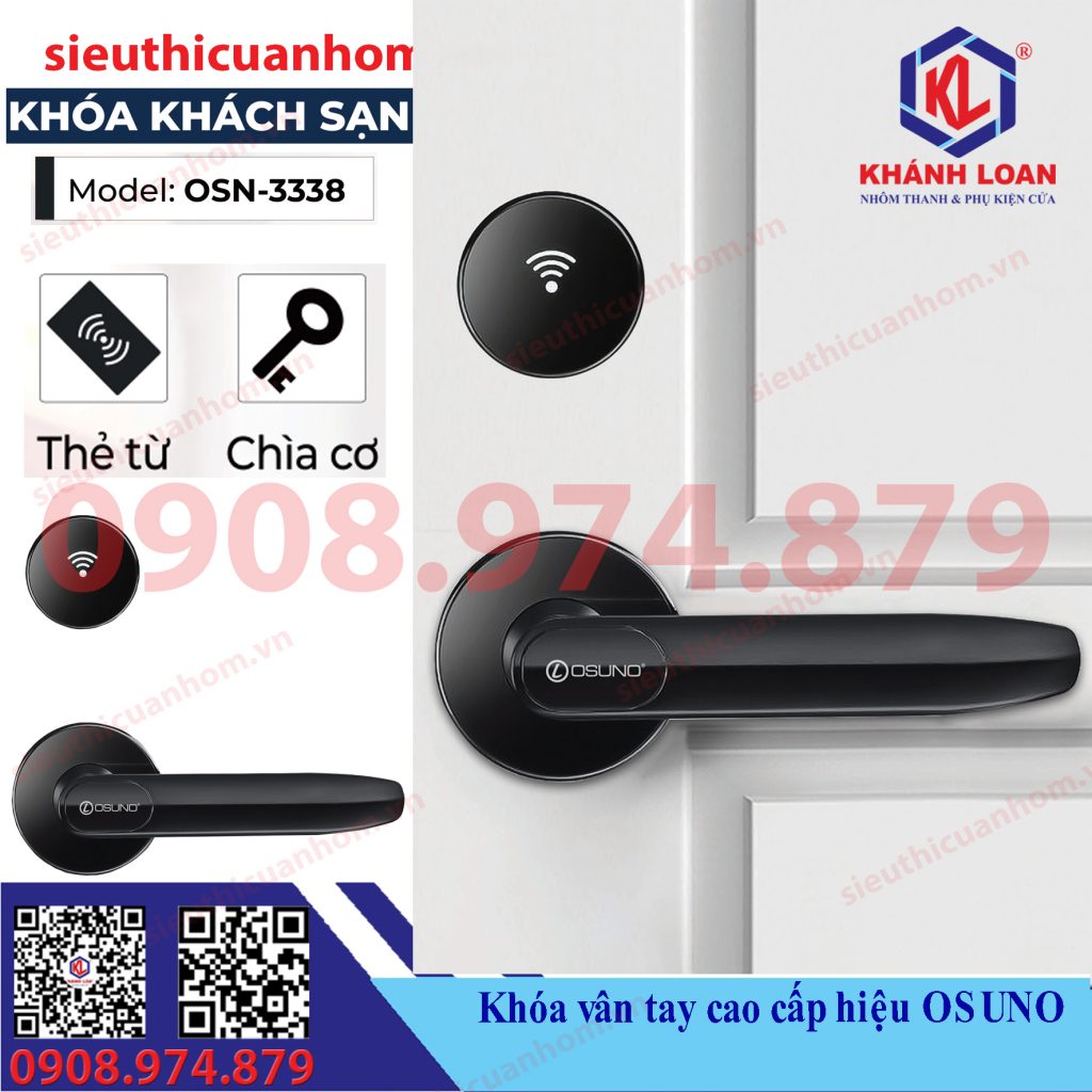 Khóa thẻ từ khách sạn hiệu Osuno OSN-3338