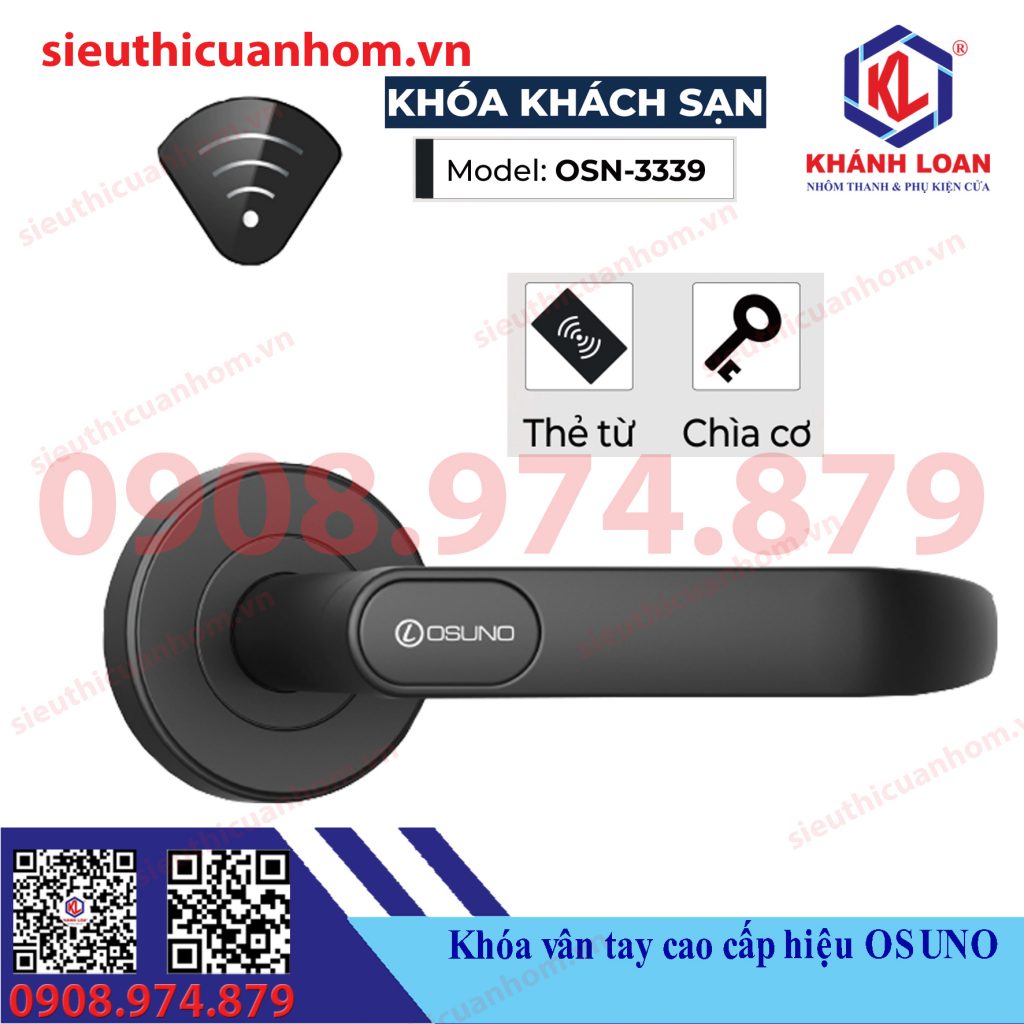 Khóa thẻ từ khách sạn hiệu Osuno OSN-3339