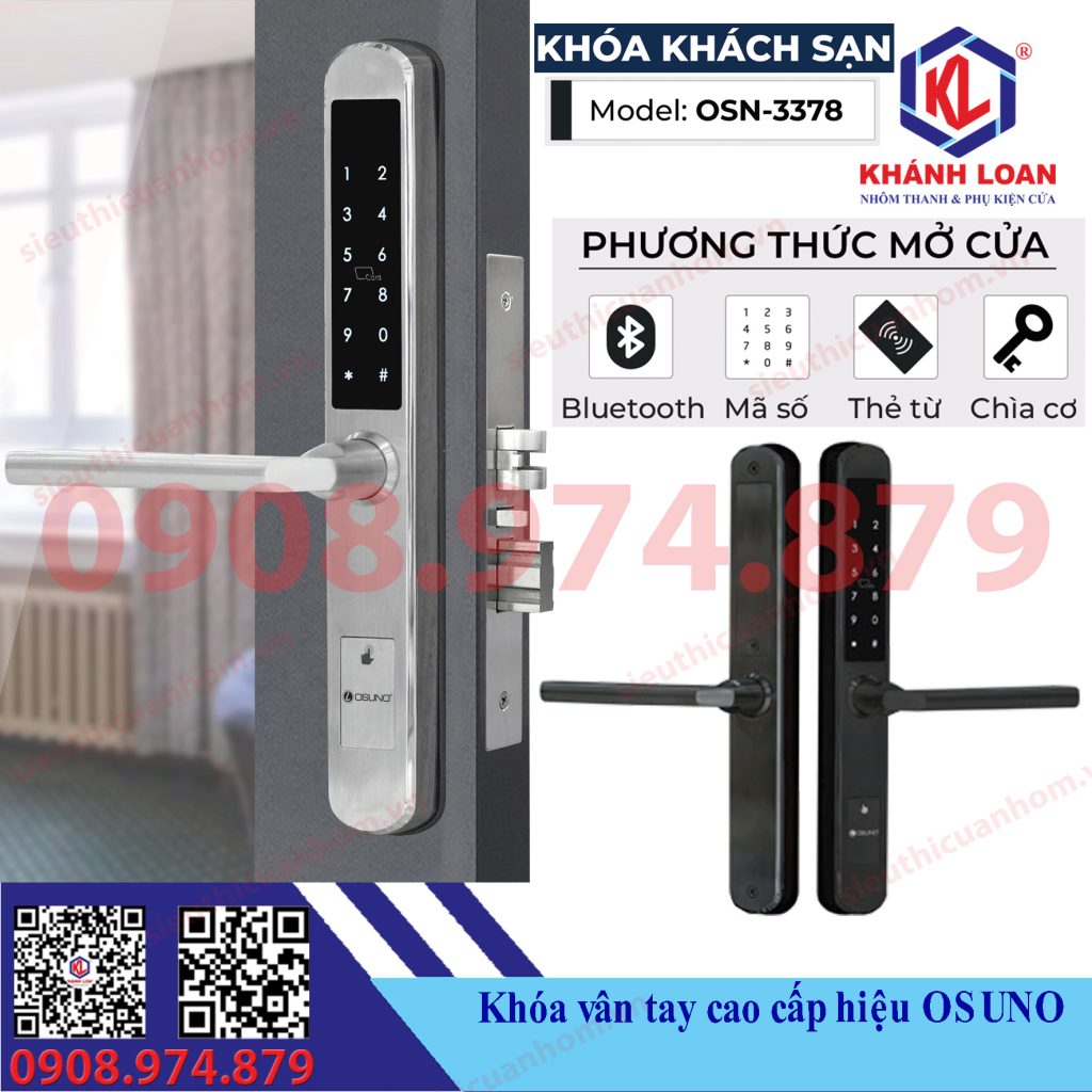 Khóa thẻ từ khách sạn hiệu Osuno OSN-3378