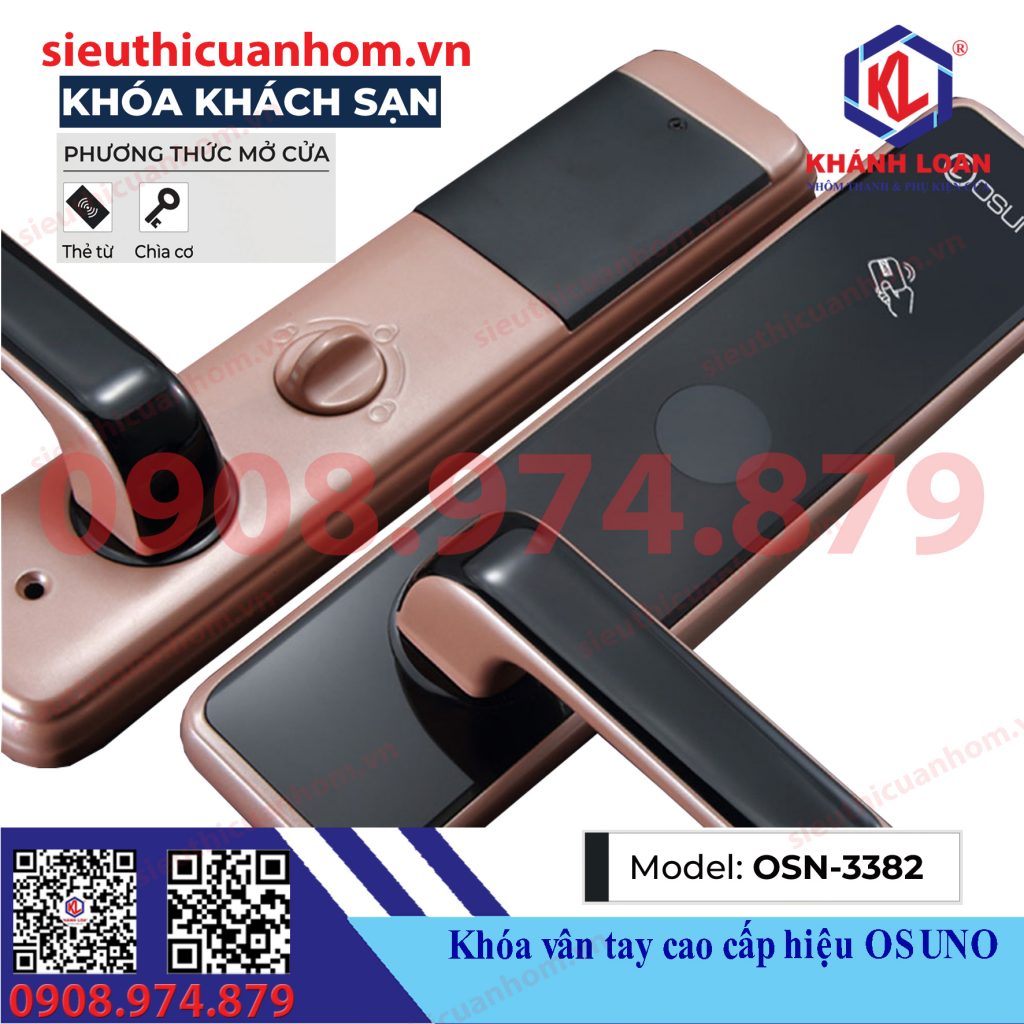 Khóa thẻ từ khách sạn hiệu Osuno OSN-3382