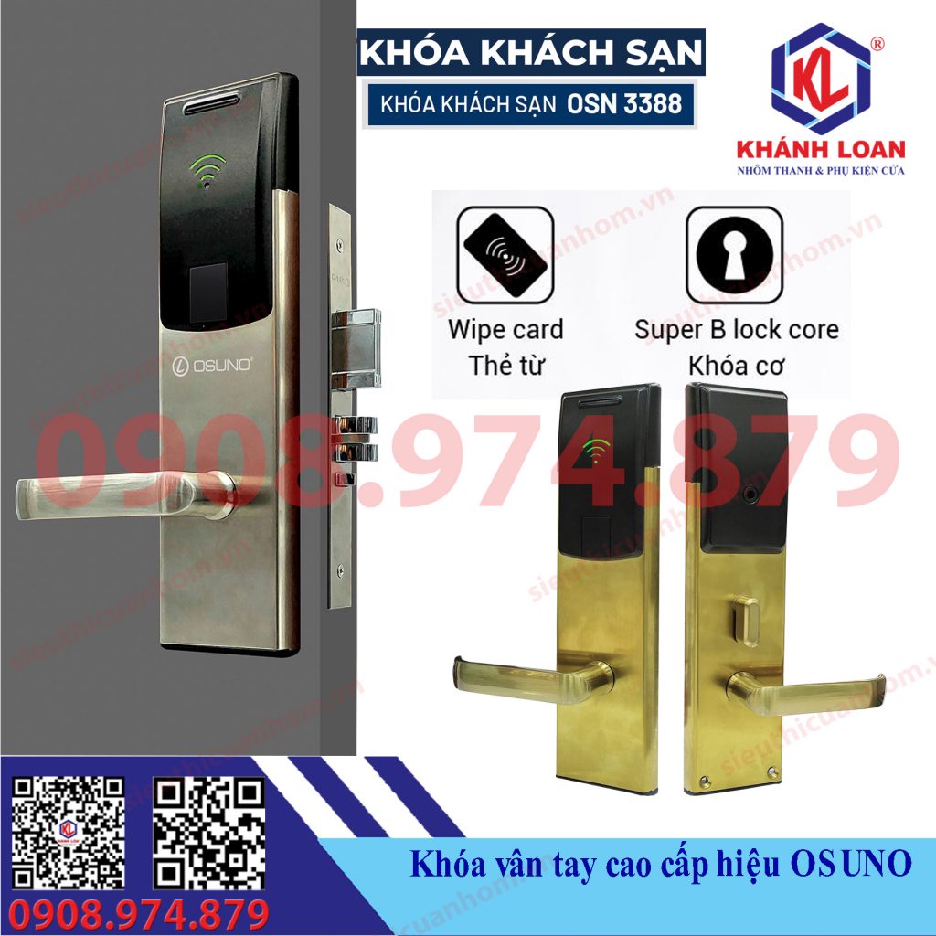 Khóa thẻ từ khách sạn hiệu Osuno OSN-3388