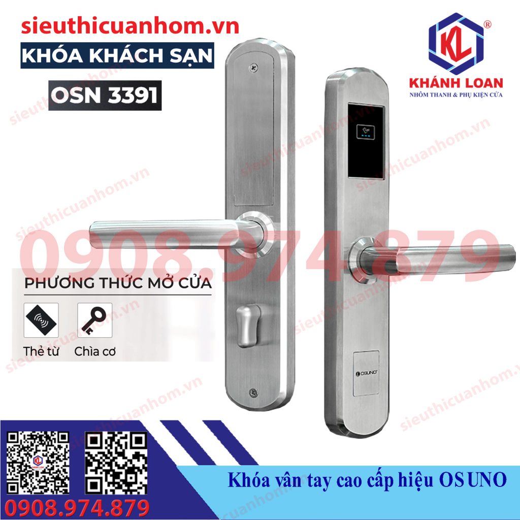 Khóa thẻ từ khách sạn hiệu Osuno OSN-3391