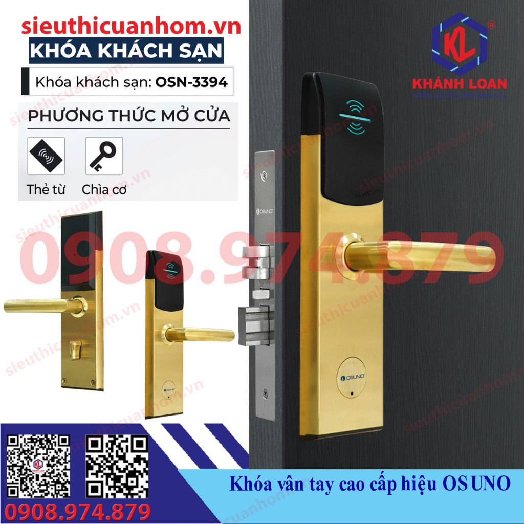 Khóa thẻ từ khách sạn hiệu Osuno OSN-3394