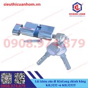 Lõi khóa cửa đi hệ 55 vát cạnh KIL3232 và KIL3232T