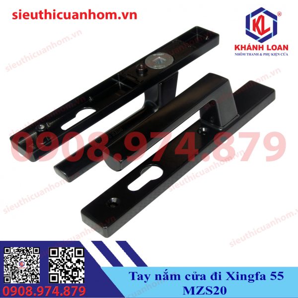 Tay nắm cửa đi nhôm Xingfa hệ 55 Kinlong chính hãng