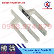 Tay nắm cửa đi nhôm Xingfa hệ 55 Kinlong chính hãng