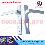 Tay nắm cửa đi nhôm Xingfa hệ 55 Kinlong chính hãng