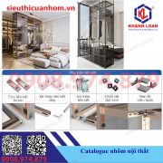 Catalogue nhôm nội thất Kitchen & Cabinet