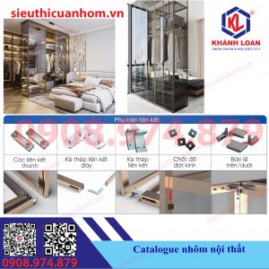 Catalogue nhôm nội thất Kitchen & Cabinet