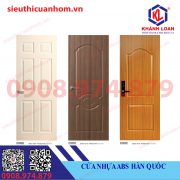 Cửa nhựa ABS Hàn Quốc