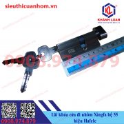 Lõi khóa cửa đi hiệu Häfele cho nhôm Xingfa hệ 55