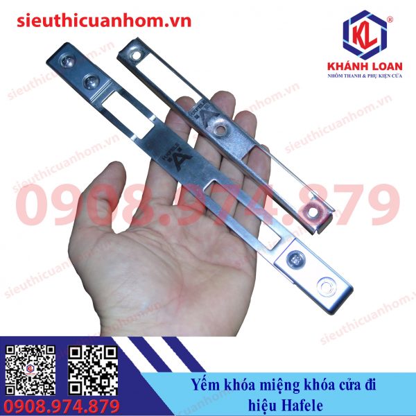 Miệng khóa hiệu Häfele cho nhôm Xingfa hệ 55 và rãnh C