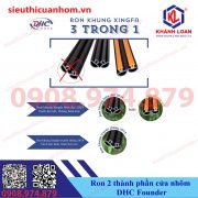 Ron 2 thành phần ron giả gỗ cửa nhôm