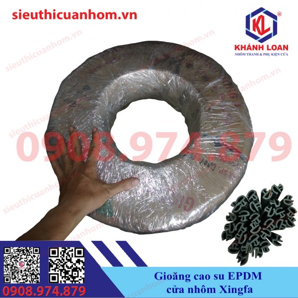 Gioăng cao su cửa nhôm kính EPDM