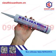 Keo silicone hiệu KOLLSEA màu xám đậm Xingfa