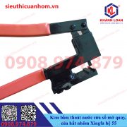 Kìm bấm thoát nước cửa sổ mở quay nhôm Xingfa hệ 55