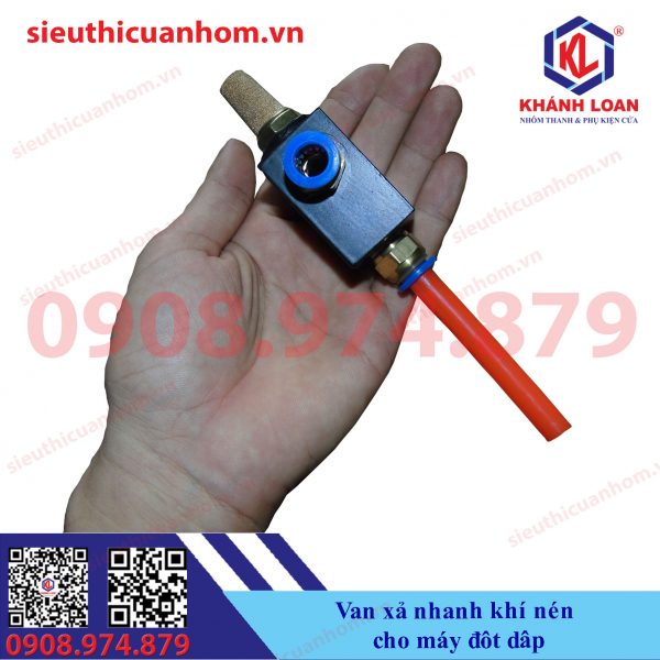 Van xả nhanh khí nén cho máy đột dập hơi cửa nhôm