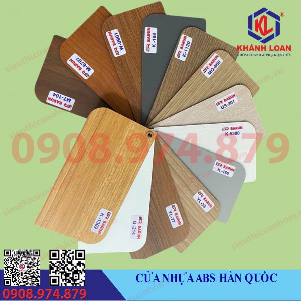 Các mẫu cửa nhựa ABS