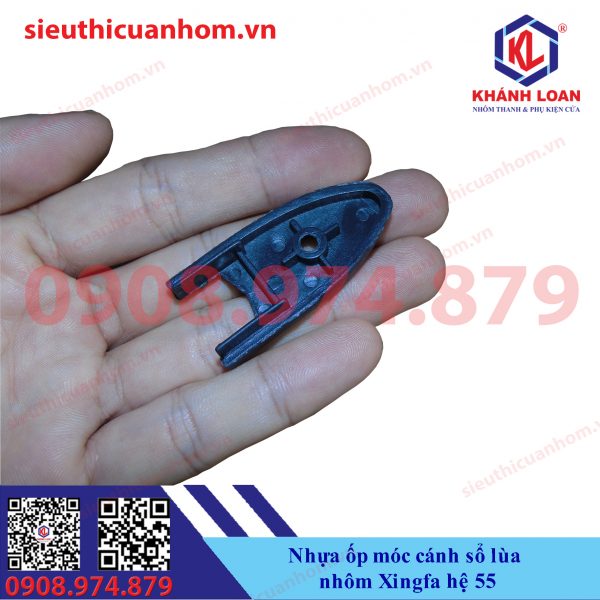 Nhựa ốp móc cánh cửa đi lùa sổ lùa nhôm Xingfa hệ 55