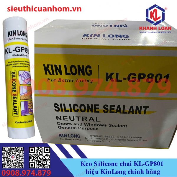 Keo Silicone hiệu KL-GP801 hãng KinLong