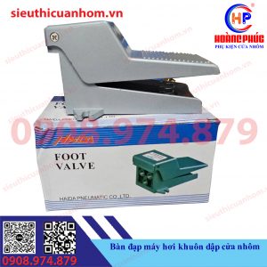 Bàn đạp máy hơi khuôn dập cửa nhôm