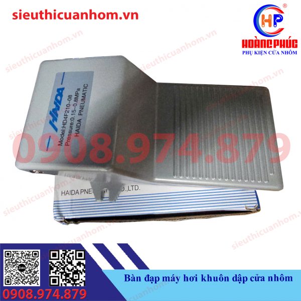 Bàn đạp máy hơi khuôn dập cửa nhôm