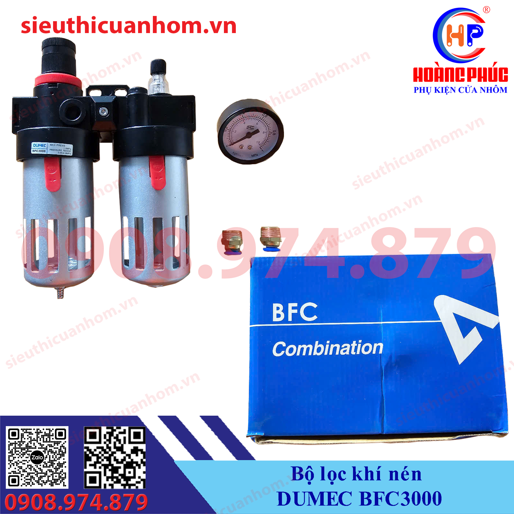 Bộ lọc khí nén DUMEC BFC3000