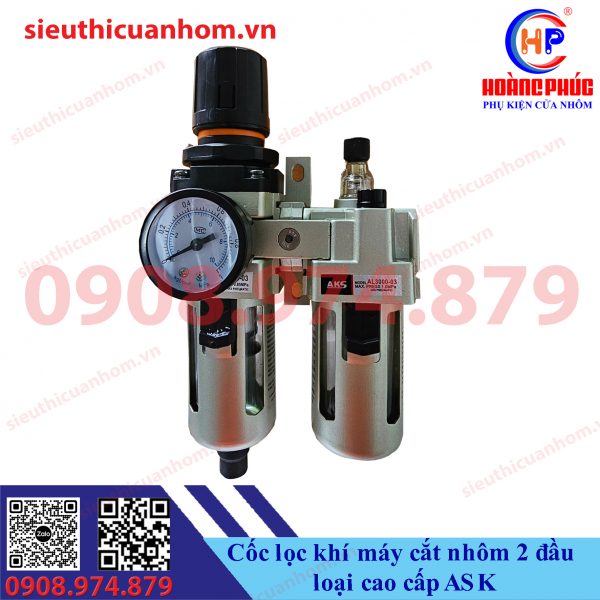 Cốc lọc khí máy cắt nhôm 2 đầu loại cao cấp ASK