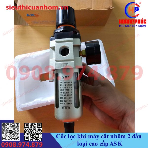 Cốc lọc khí máy cắt nhôm 2 đầu loại cao cấp ASK