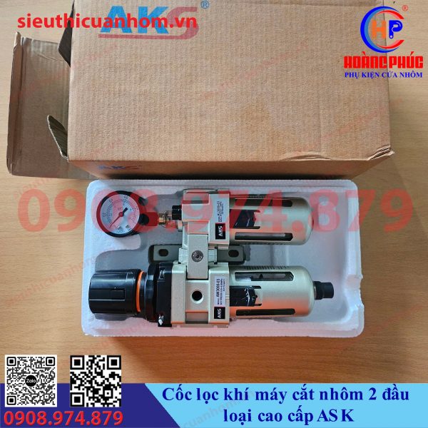 Cốc lọc khí máy cắt nhôm 2 đầu loại cao cấp ASK