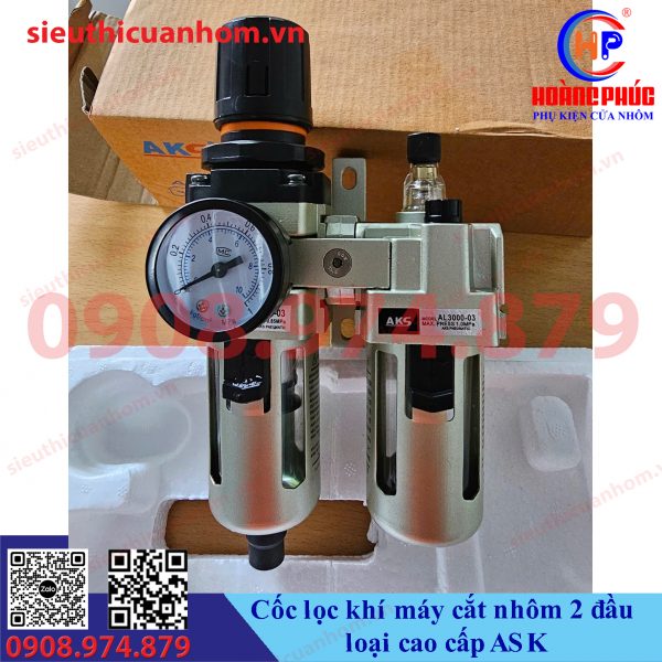 Cốc lọc khí máy cắt nhôm 2 đầu loại cao cấp ASK