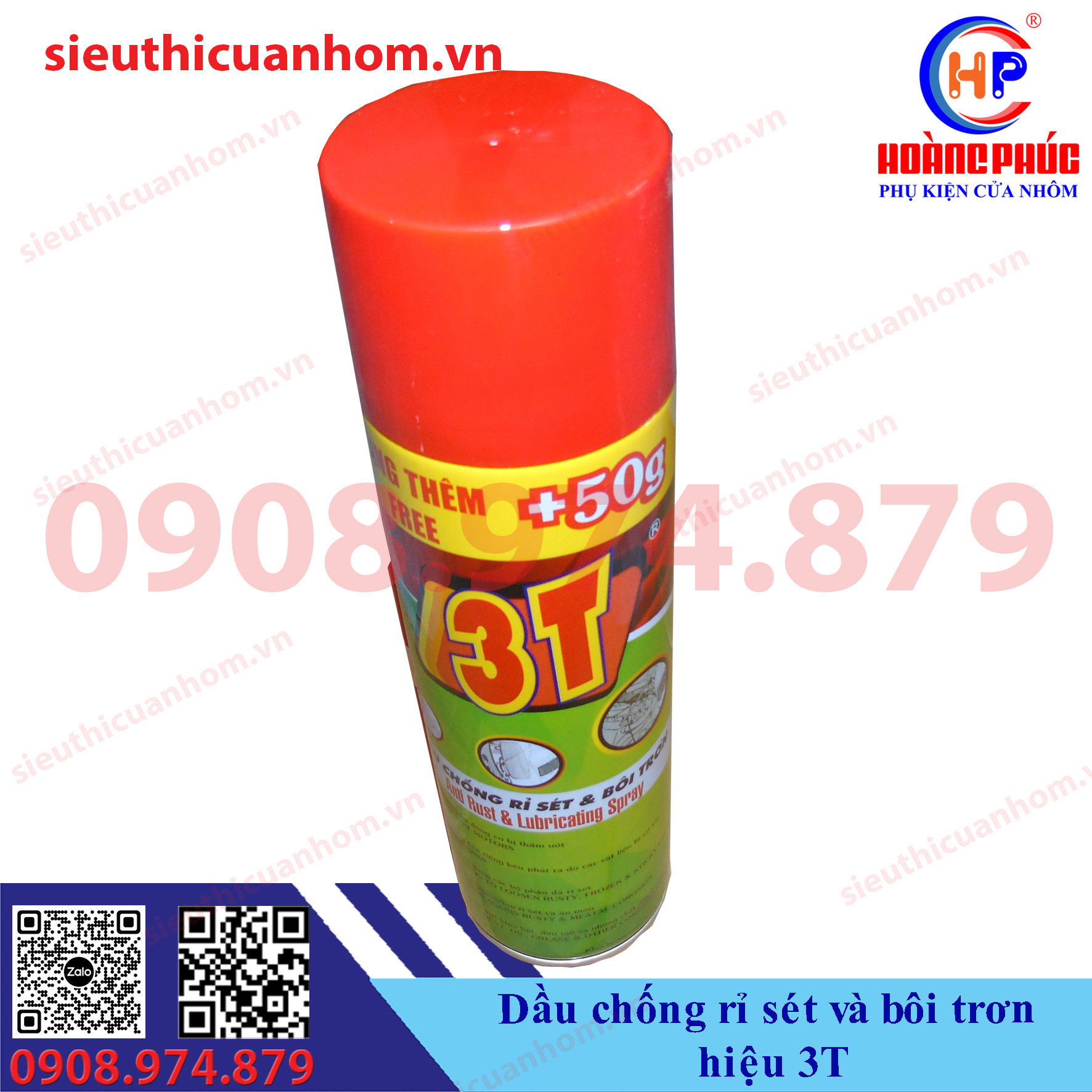 Dầu chống rỉ sét và bôi trơn hiệu 3T