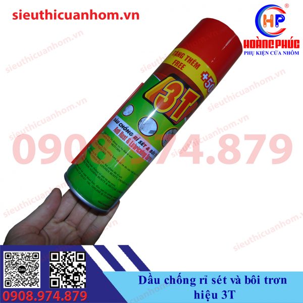 Dầu chống rỉ sét và bôi trơn hiệu 3T
