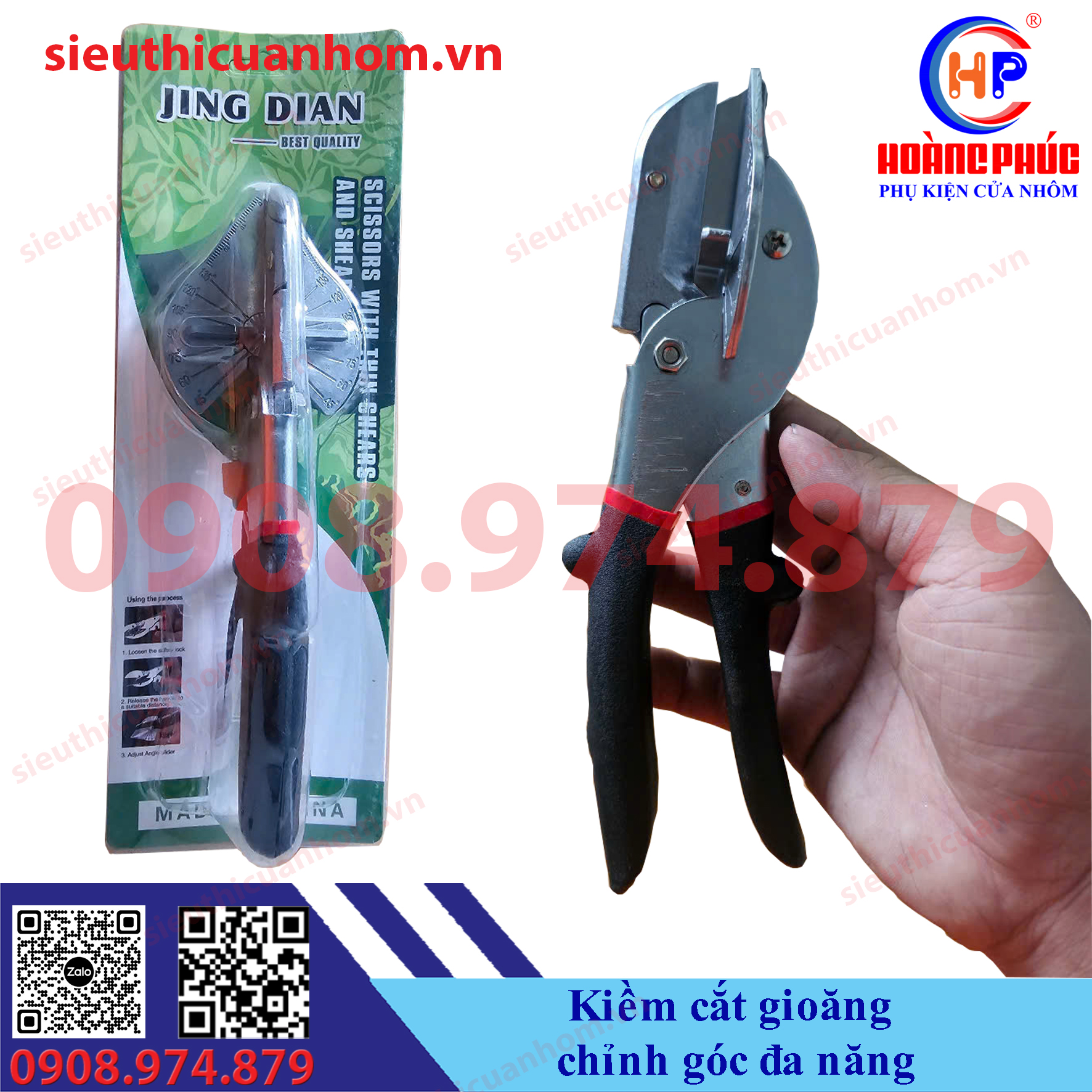 Kiềm cắt gioăng chỉnh góc đa năng