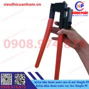 Kìm bấm thoát nước cửa sổ mở và kìm bấm thoát nước ray lùa Xingfa 55