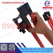 Kìm bấm thoát nước cửa sổ mở và kìm bấm thoát nước ray lùa Xingfa 55